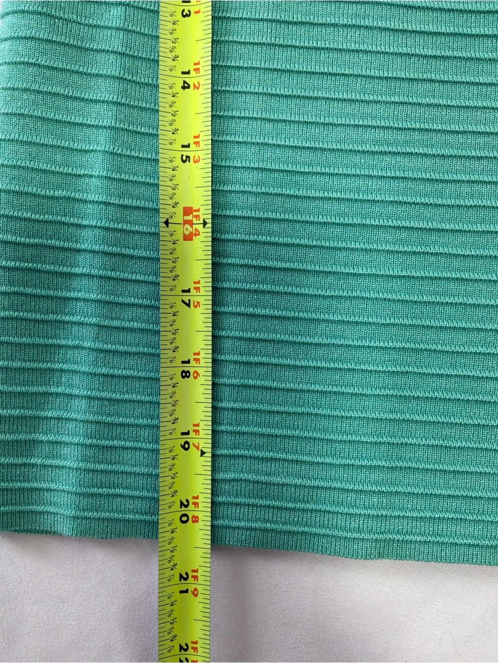 Imily Bela Ribbed Square-Neck Tank Top in Mint Green - Picture 5 of 8